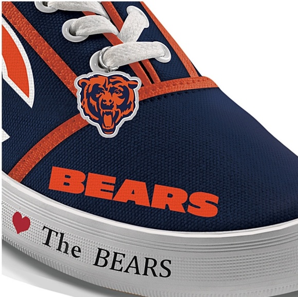 The Bradford Exchange Shoes Chicago Bears Nfl Sports Fan Shoes